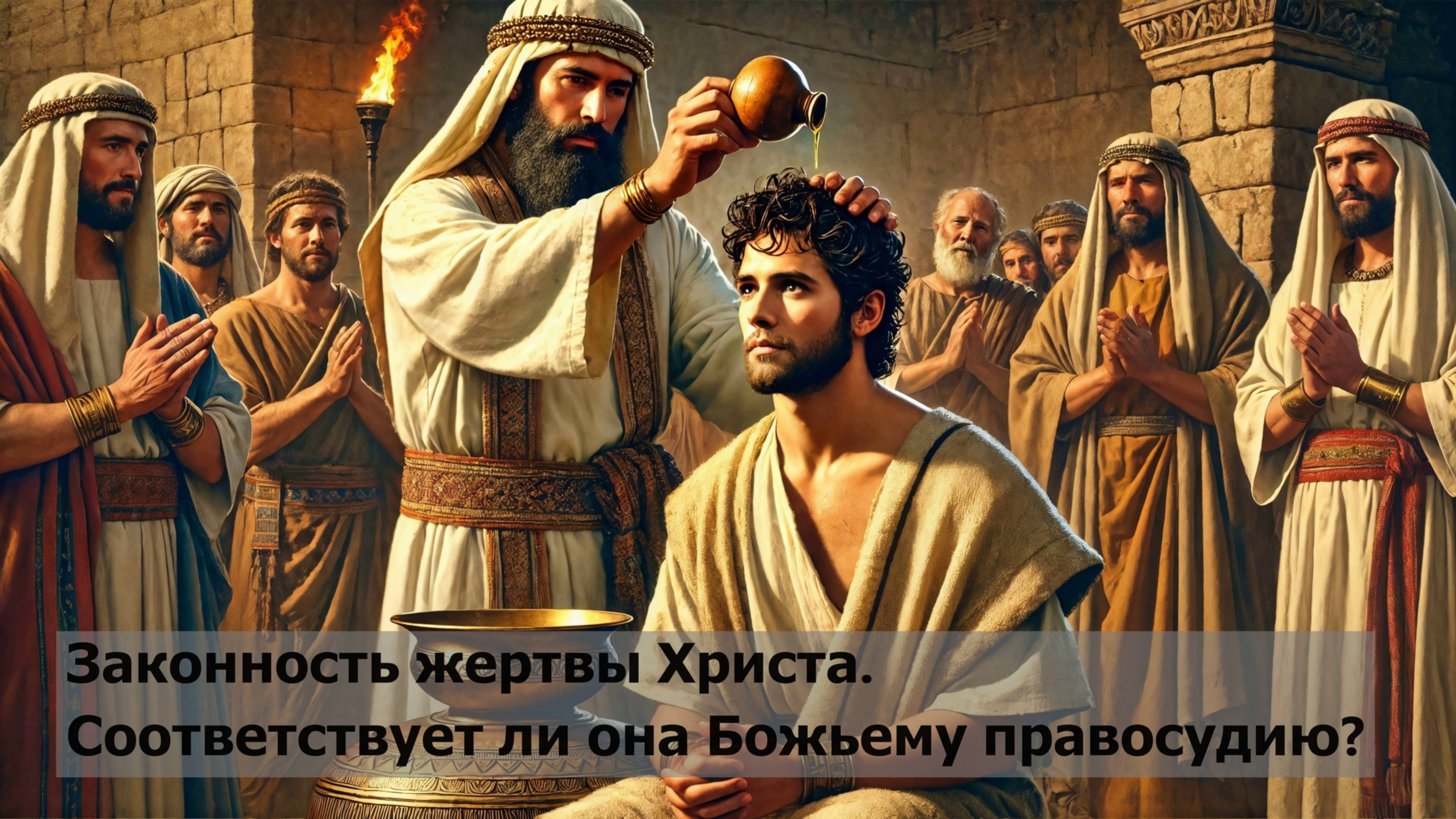 Законность жертвы Христа — соответствует ли она Божьему правосудию? (Част 1)