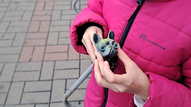 Прогулка по скверу Лазорева,зайка крючком