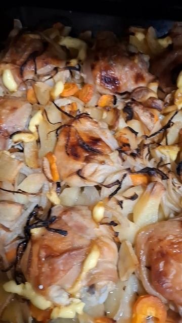 Жареная картошечка с курочкойеда жаренаякурица картошка вкусно люблюпоесть вкусноипросто