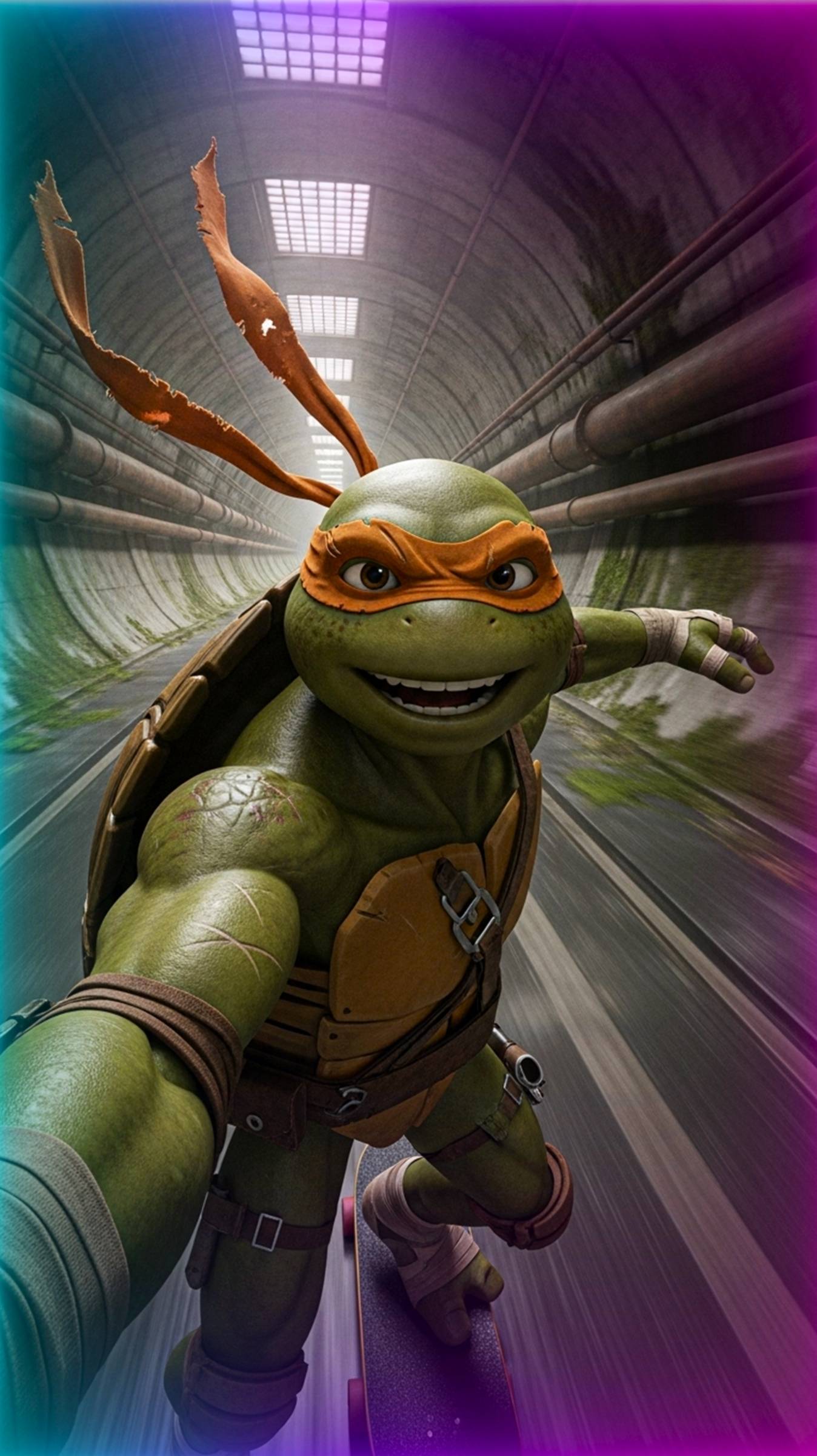 Как живут черепашки ниндзя | Влог: Начало #shorts #ai #aivideo #tmnt #trending #vlog