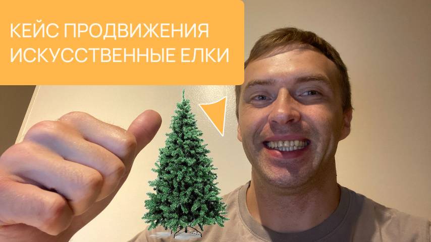 Кейс сео продвижение сайта искусственные елки