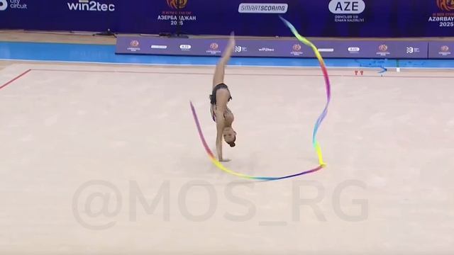 Выступление Софии Ильтеряковой в второй с лентой на турнире 3 Игры Стран СНГ
