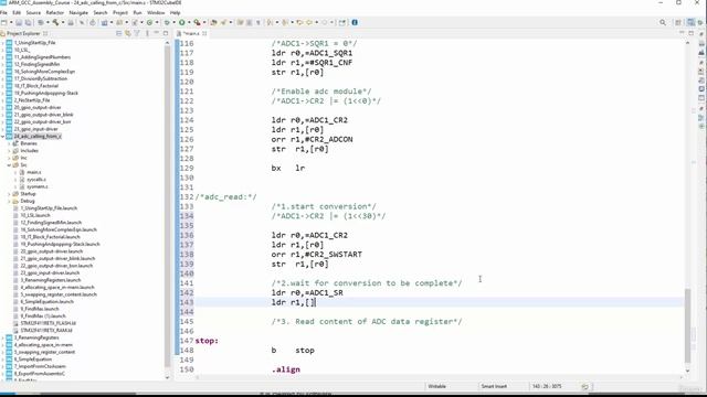 Section 10- Developing The Analog To Digital Conversion (ADC) Driver, Lecture 81- Programming- Impl