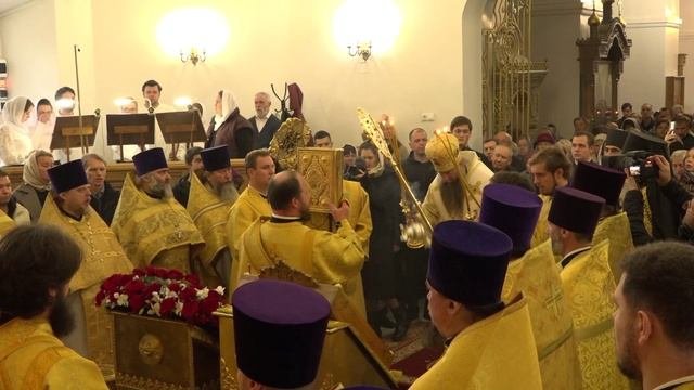 Принесение мощей святителя Тихона в Сергиево-Посадскую епархию. Новости от 111025