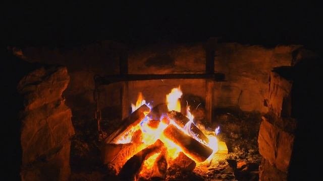 Ночной очаг 4K
