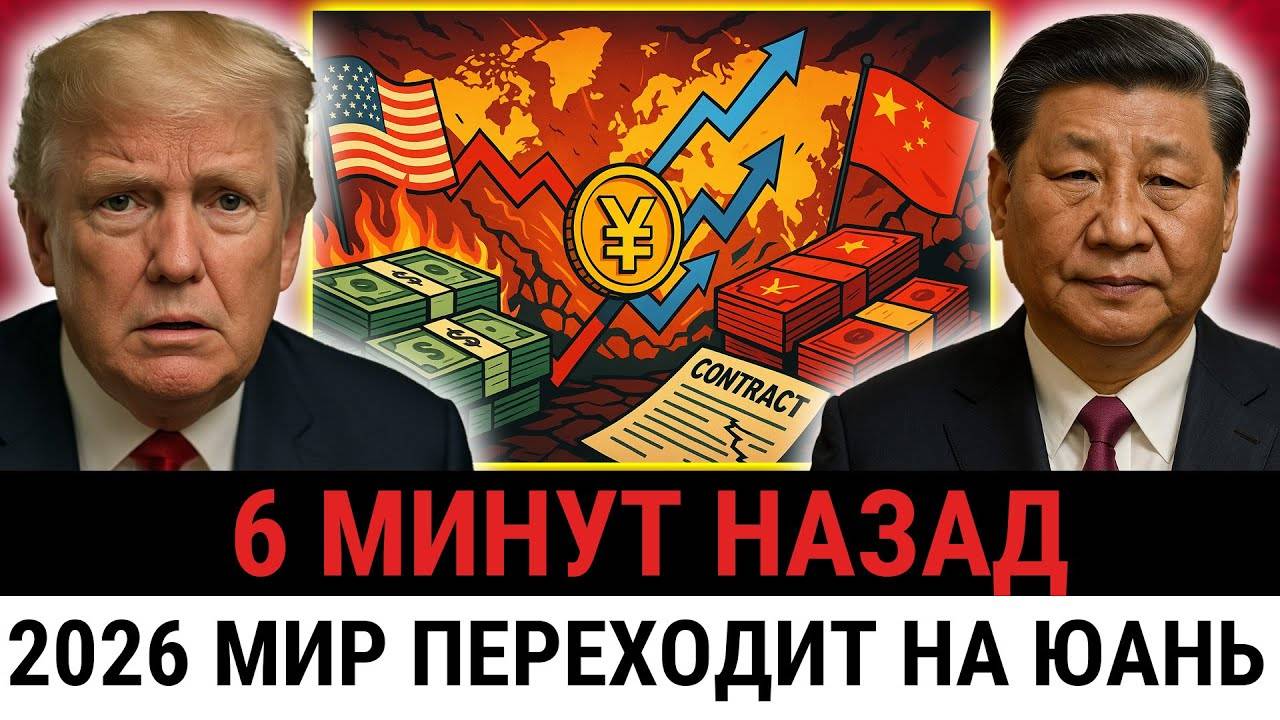 Китай меняет валюту мира: когда МИР отвернулся от $, а кризис в США выходит из-под контроля?