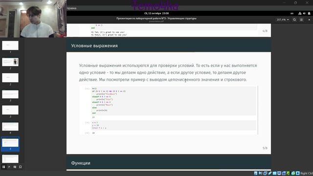 Защита лабораторной работы 3. Компьютерный практикум по статистическому анализу данных.