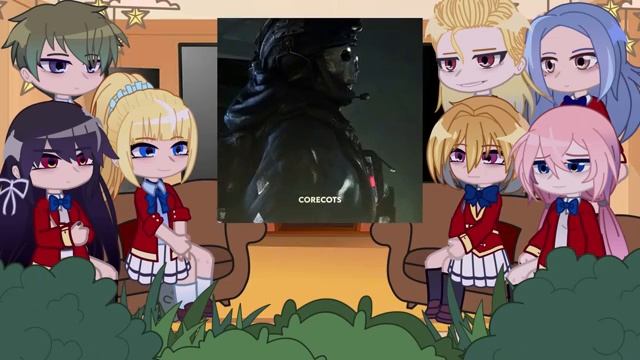 Class Of The Elite React To Ayanokoji As Ghost