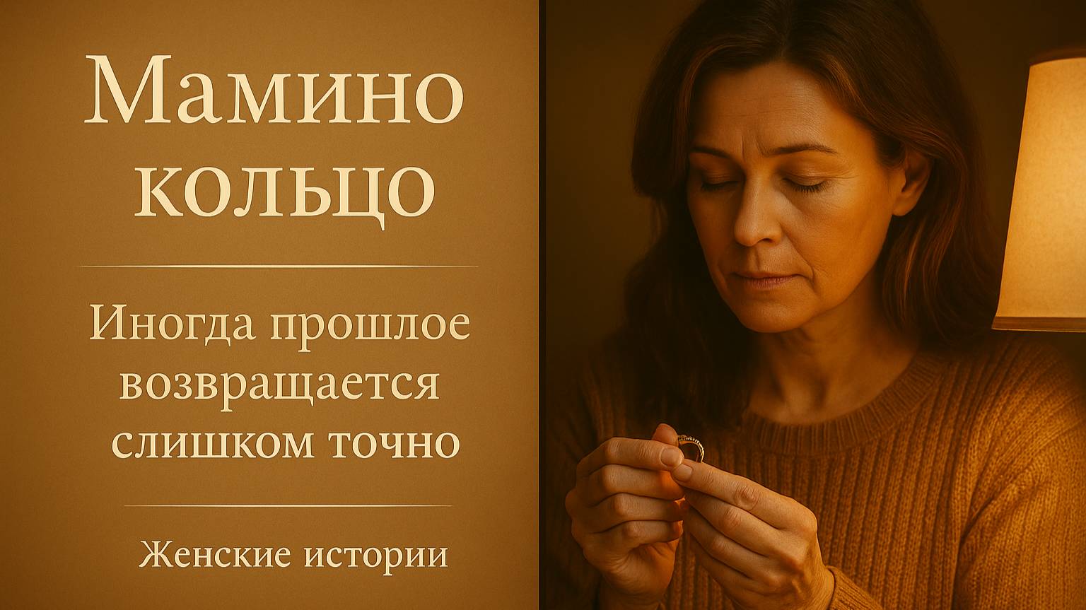 🎬 Истории из жизни: Мамино кольцо и знак, который изменил всё