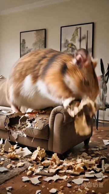 Котенок непослушный