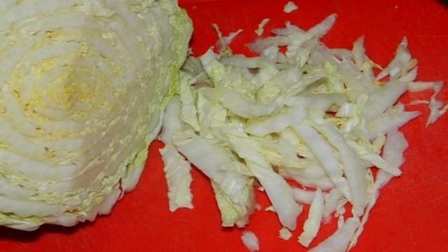Салат Нежность из капусты