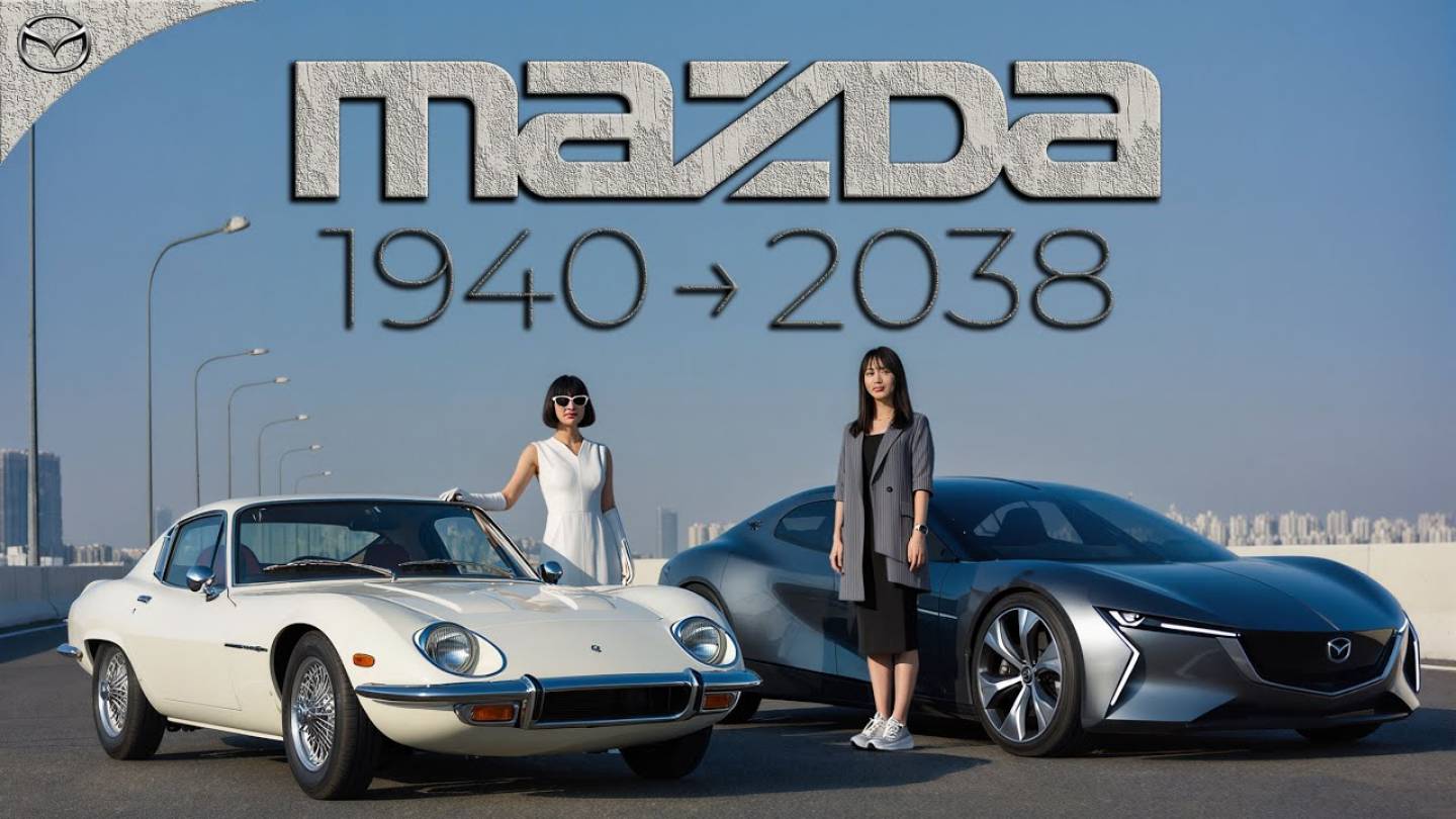 Mazda 1940–2038 История трансформации автомобиля #Technoyarus