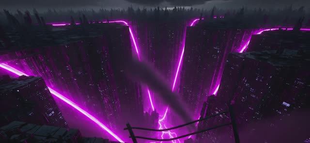 Black Rain  Dark Sci-Fi Ambient Music for Coding  Deep Focus 1 Hour-