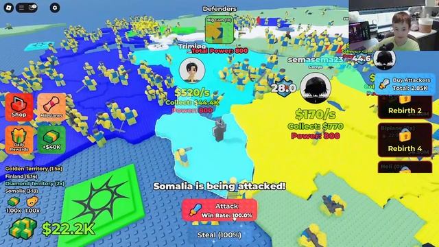 играем в отвоюй территорию !!! всё норм