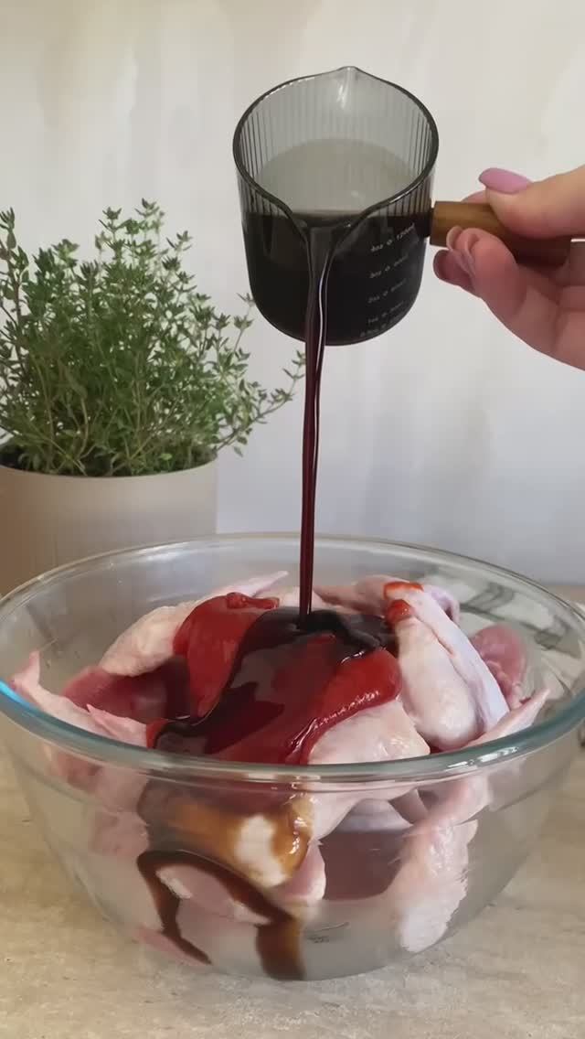 Ужин на скорую руку… Куриные крылышки в маринаде