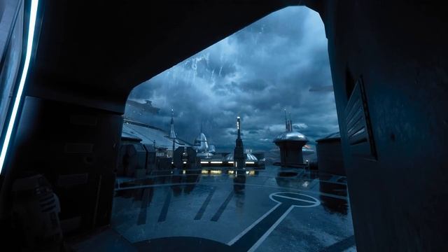 Kamino Planet  STAR WARS Rain ambience  Soft Music  Thunderstorm - ASMR Weekly 1080p h264