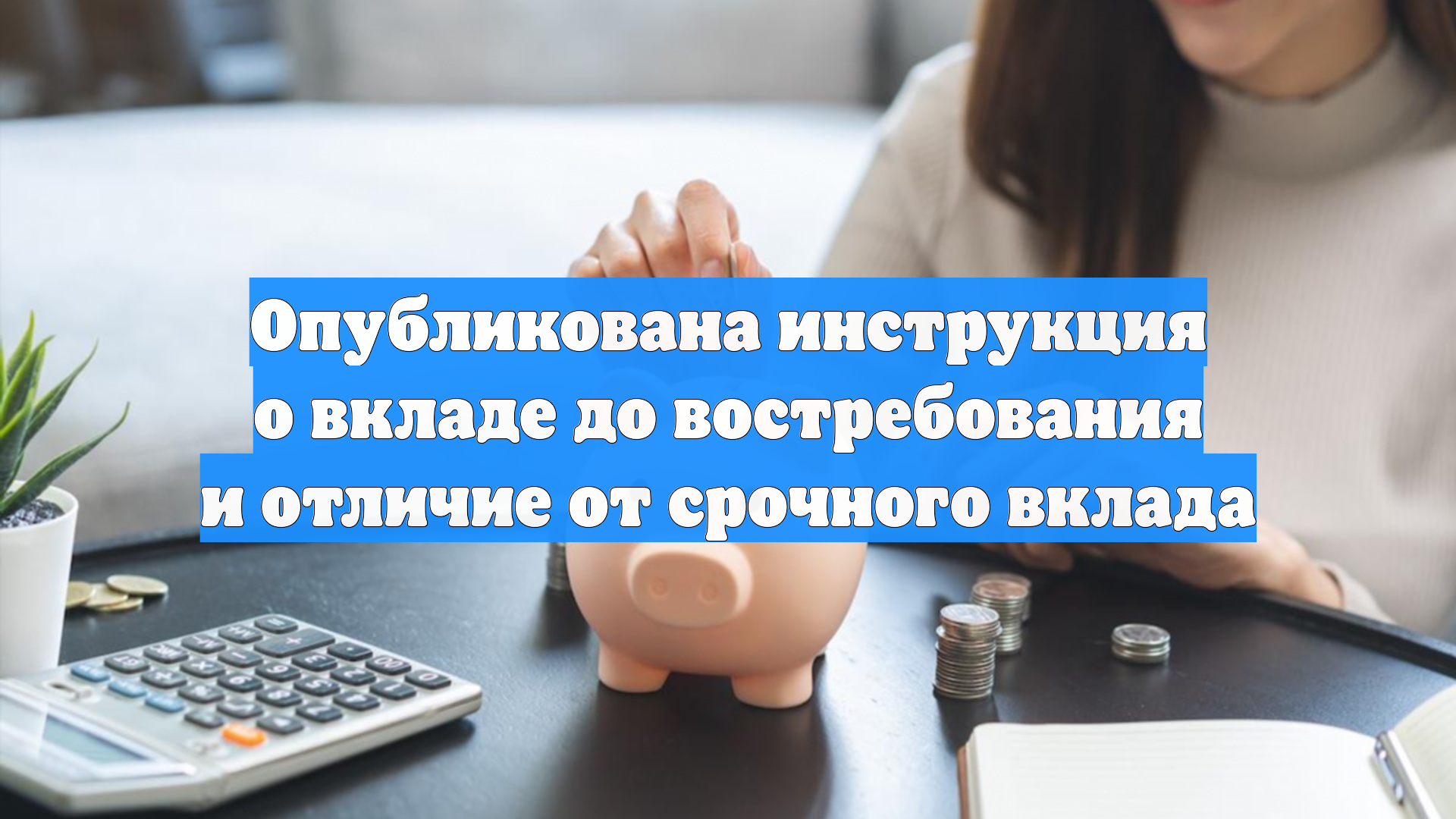 Опубликована инструкция о вкладе до востребования и отличие от срочного вклада