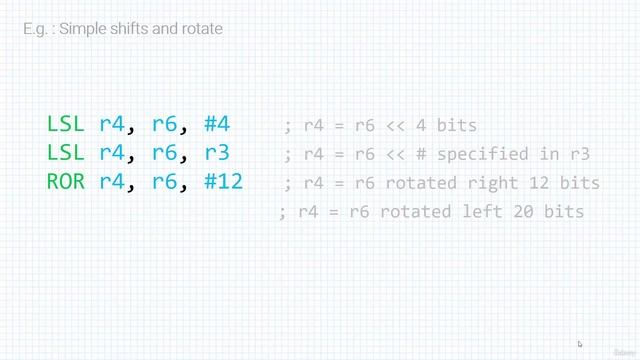 Section 6- Arithmetic And Logic Instructions, Lecture 45- Some Shift And Rotate Examples