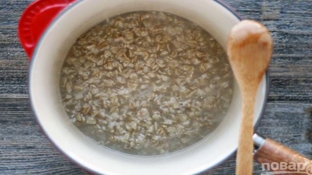 Овсяная каша на завтрак