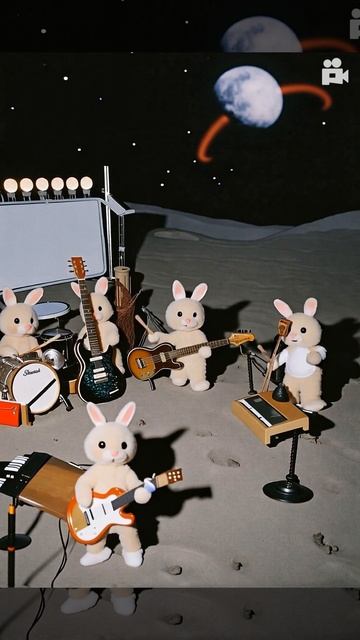 PixVerse_V4_Image_Text_1080P_A_band_of_adorabl