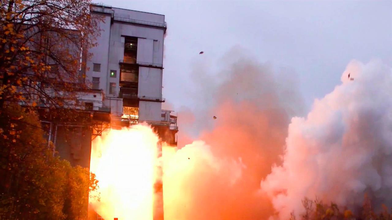 Роскосмос показал кадры огневых испытаний ракеты "Союз-5"