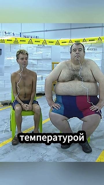 толстый и худой человек