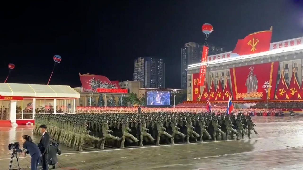 В КНДР прошел военный парад с участием героев курской операции: видео