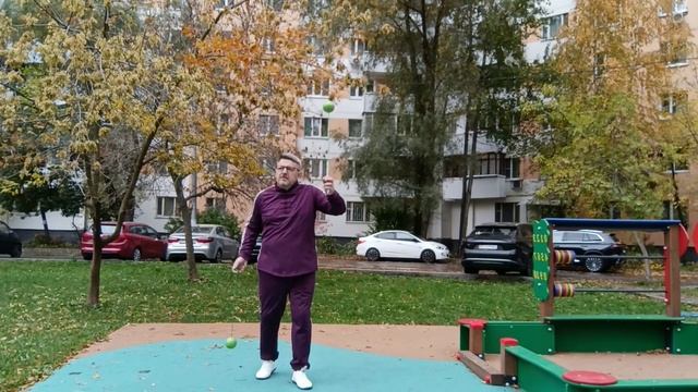 Разминка с тренировочными поями 5