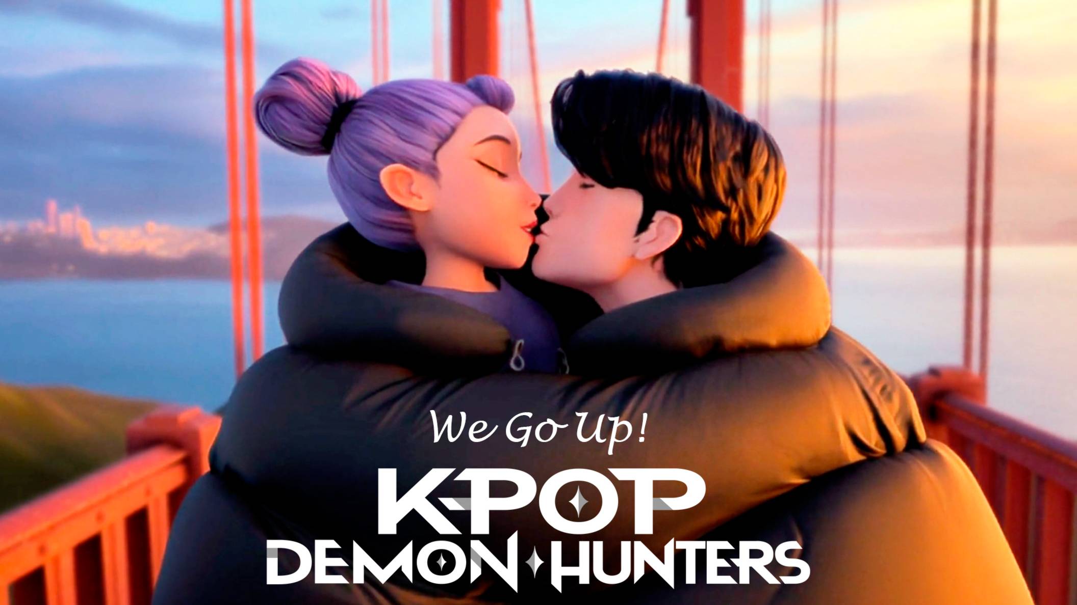 K-POP DEMON HUNTERS: We Go Up! | ОНИ СНОВА ЭТО СДЕЛАЛИ! Поцелуй Руми и Джину в НОВОМ клипе 💘⚔️