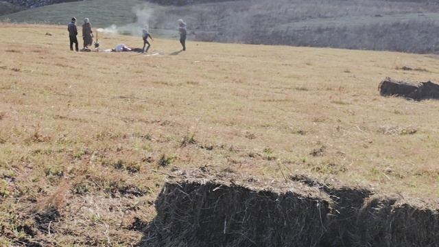 Завершающий этап сенокоса в Гагатлинских горах.9.10.2025