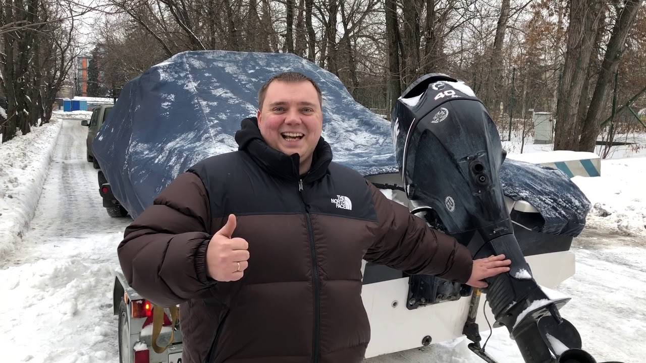 Покупка катера.Выбор катера Fishroad 530HT. Лодочный мотор Evinrude 40 2018