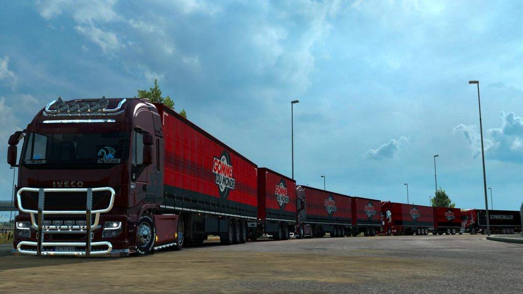 Euro Truck Simulator 2 с модами | продолжаем колесить по Европе
