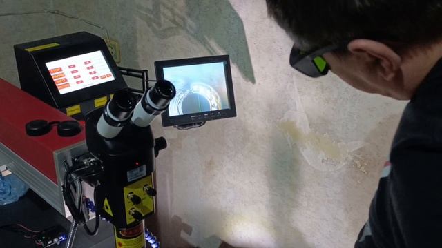 G-WELD XYZ 200w автоматическая лазерная сварка и наплавка по окружности на твердотельном лазере