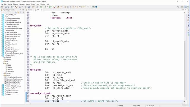 Section 14- Working With Data Structures, Lecture 103- Programming - Implementing The FIO Put Funct