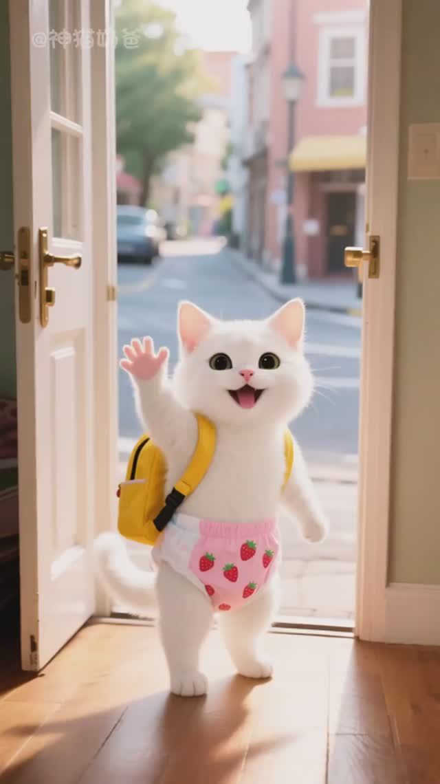 Котенок  непослушный