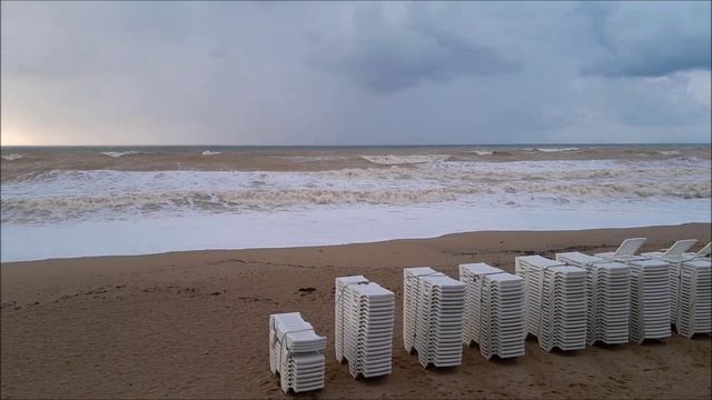 Вечерняя сводка погоды с пляжа Любимовка-2 за 10.10.25г.