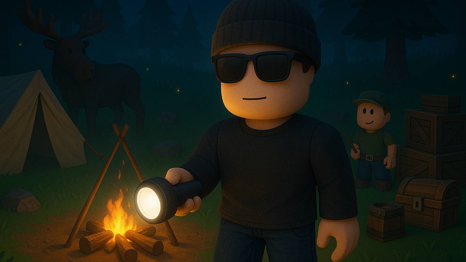 ► Roblox 😎 99 Ночей в Лесу с Подписчиками