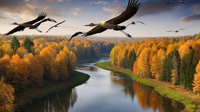 11-10-2025 журавли летят на юг