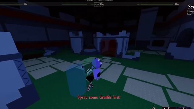 Геймплей  вероники в FORSAKEN ROBLOX