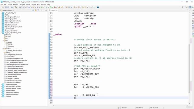 Section 9- Developing The General Purpose Input_Output(GPIO) Driver, Lecture 73- Programming -  Tog
