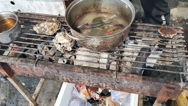 Далянь 6 причал рыбака