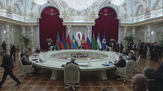 Владимир Путин. Заседание Совета глав государств – участников СНГ 10 октября 2025 года.