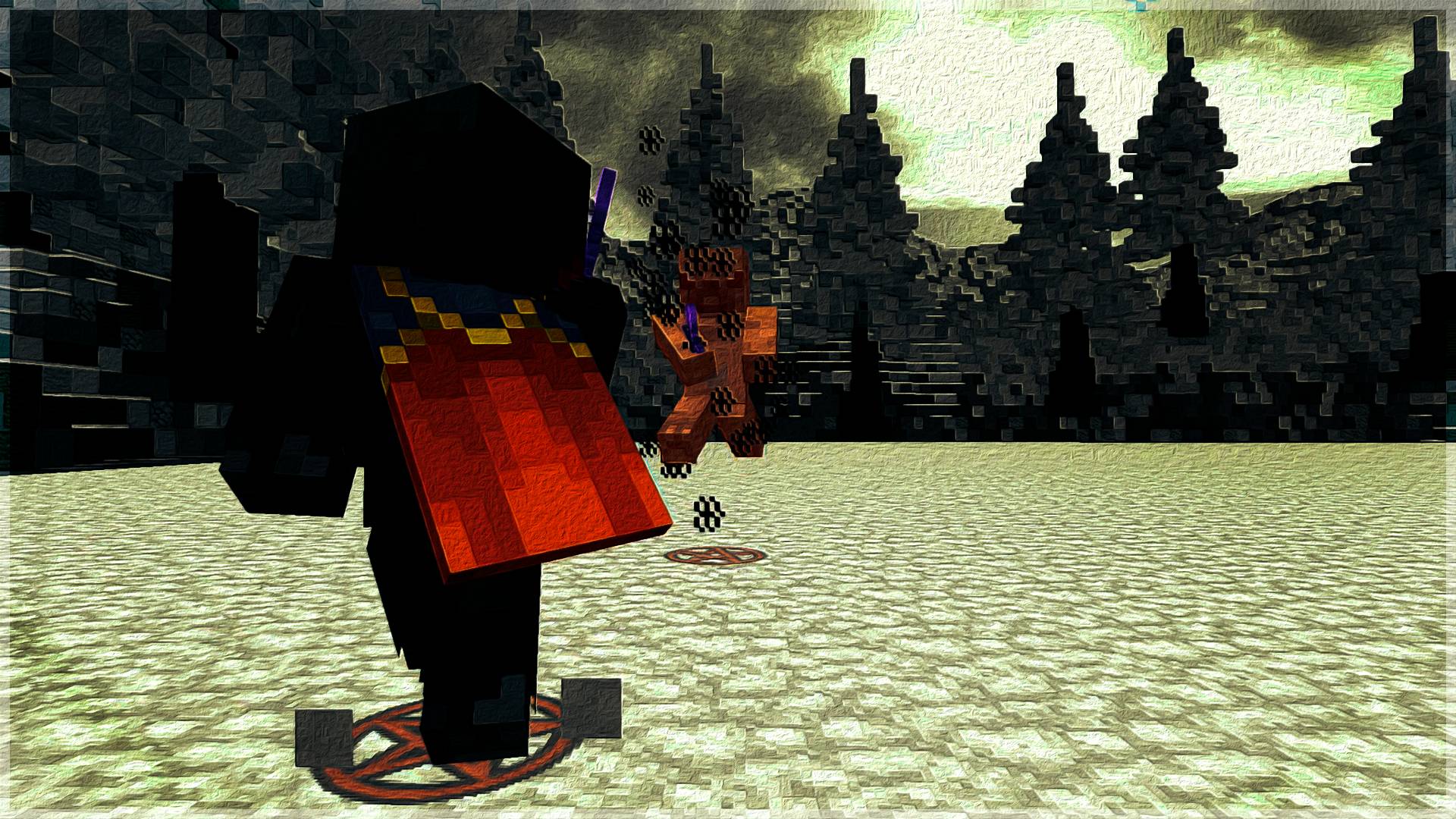 ПВП по методу Старой Школы Майнкрафта I Minecraft 1.8.9 PvP Montage - MISS ME