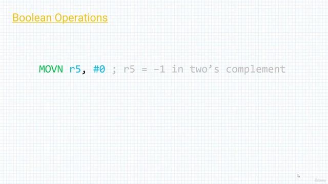 Section 6- Arithmetic And Logic Instructions, Lecture 41- Overview Of Boolean Operations