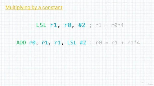 Section 6- Arithmetic And Logic Instructions, Lecture 48- Multiplying By Constants