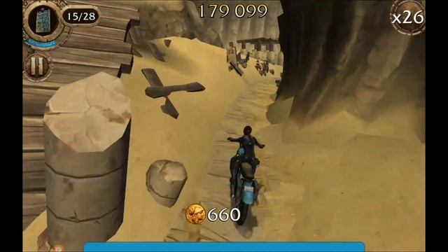 Lara Croft Relic Run - Прохождение 70 уровень.mp4