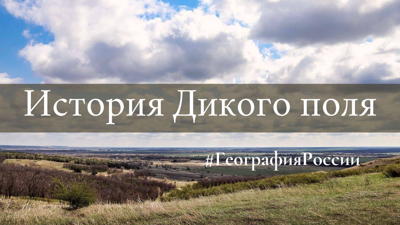 Краткая история земли, именуемом Дикое Поле