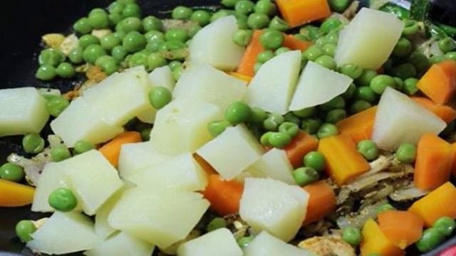 Овощные шарики в кляре