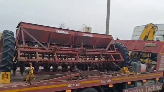 Отгрузка Сеялка зернотуковая СЗ-3,6 экспресс-обзор от Андрея Абросимова