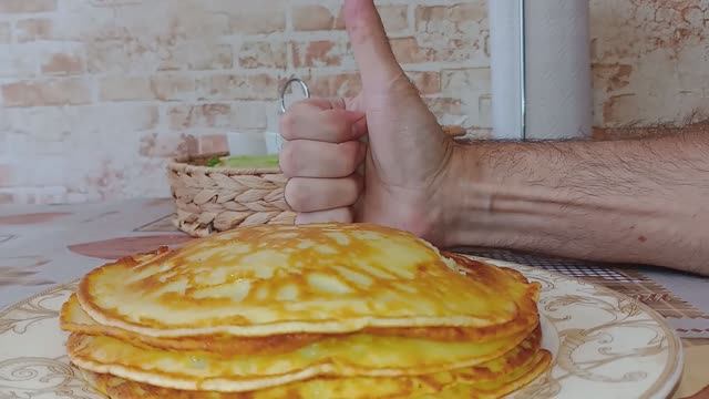 Блины из кабачка